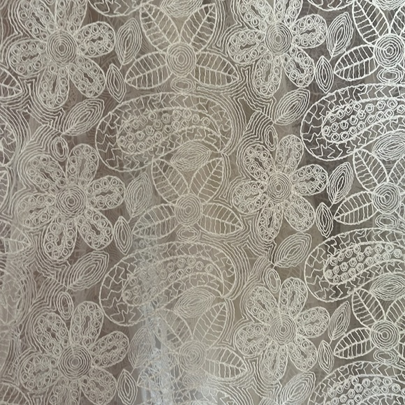 Free People Beat of the Moment Lace Maxi Skirt Sheer with shorts Size 4 NEW - Picture 10 of 15